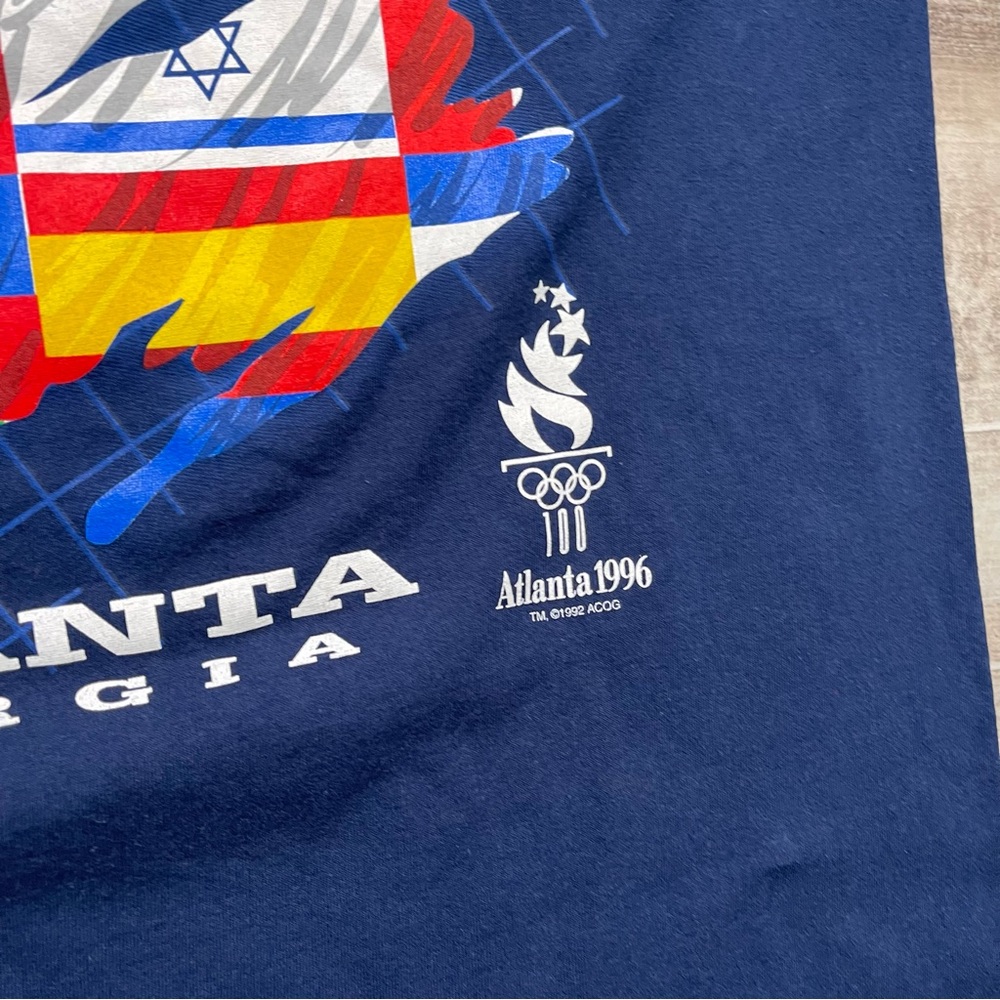 Vintage 1996 Olympics Atlanta Georgia T Shirt - Picture 6 of 9